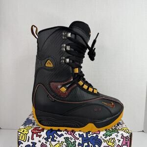 Nike Air Meru ACG Snowboard Boots Vintage Swoosh Unisex Size 6 865014-062 Black‎